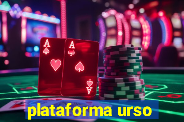 plataforma urso